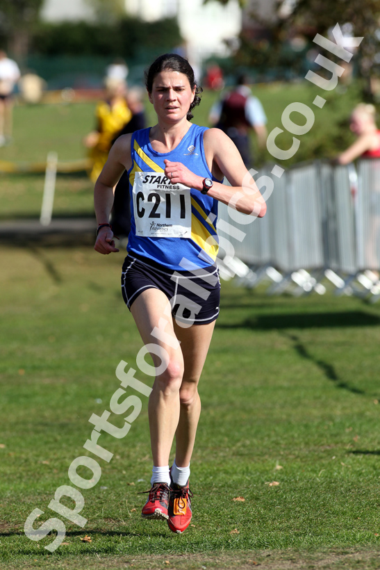Susan Partridge (Leeds City), Senior Women Northern Cross Country Relay, Graves Park, Sheffield